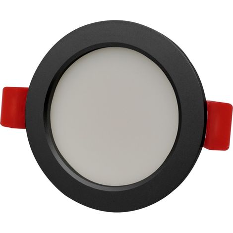 Downlight de techo para baños LED Lannic CCT (7W)  Negro (1/4)