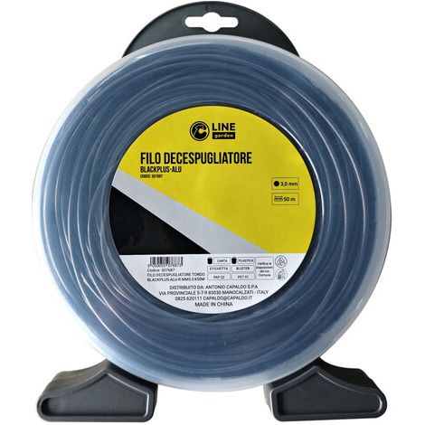 C FILO DECESPUGLIATORE TONDO BLACKPLUS-ALU-R MM3X50MT- 1,0 pz