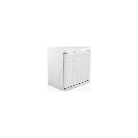 SCARPIERA ELEGANCE IN POLIPROPILENE  cm.40x30x40h.  colore bianco    STEFANPLAST