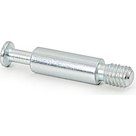 HERRAJES ALK tirante m6x37 zincado p/excent. ø25 , El Tirante M6x37 Zincado para excentrica Ø25 está diseñado para aplicaciones de sujeción y montaje. Fabricado en acero con aca
