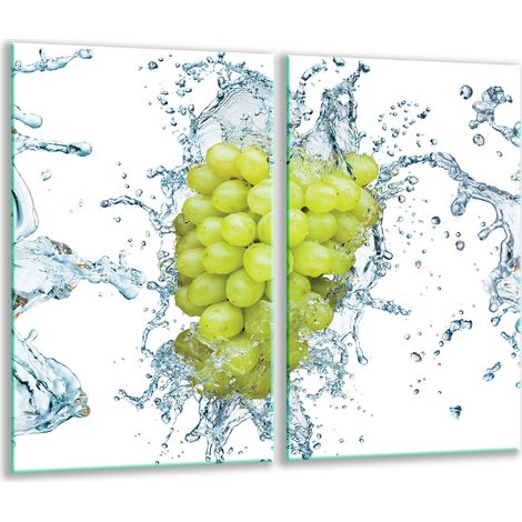 2x 30x52 Obstschneidebrett aus Glas (1/5)