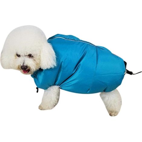 Sac de séchage pour chien, manteau de séchage pour chien, manteau séchoir pour poils d'animaux, peignoir de séchage pliable pour chien, sacs de séchage rapides pour chien (1/4)
