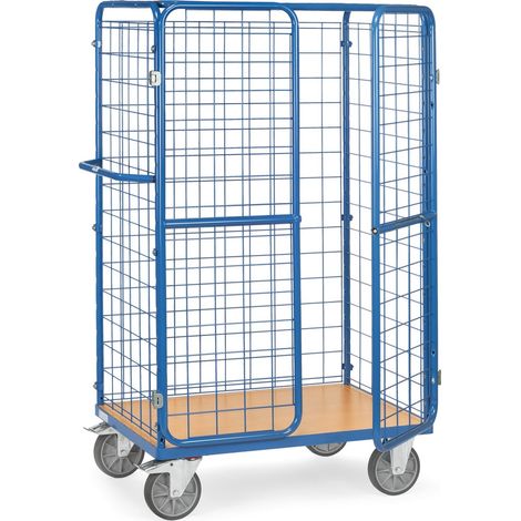 fetra Paketwagen mit Dach, 630 x 1800 x 1169 mm (BxHxL), Ladefläche 1000 x 600 mm (1/2)
