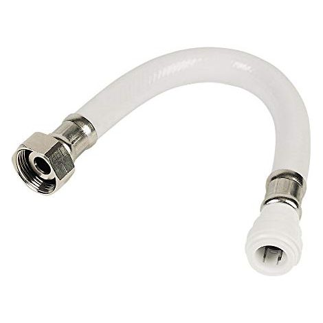 John Guest Speedfit White PVC Hose 300mm - 15mm X 1/2" TC (Pack Of 2) (1/5)