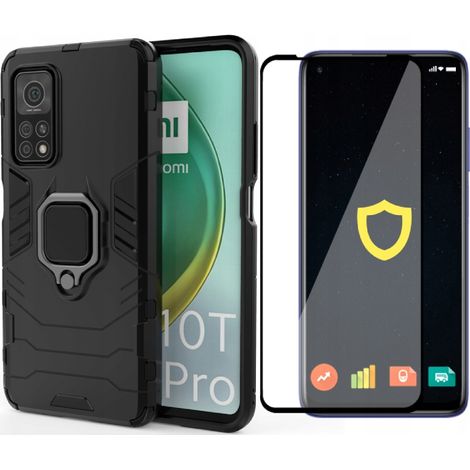 Custodia + anello di supporto in vetro per Xiaomi Mi 10T/10T Pro (1/5)