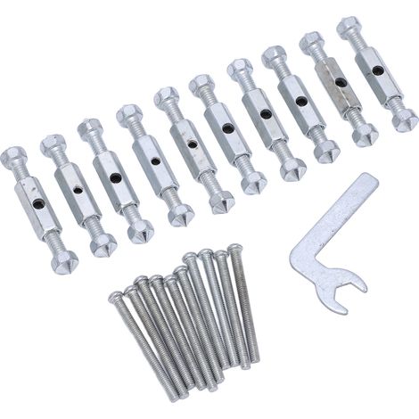 Boîte électrique murale outil de réparation pour interrupteur et prise, tige de support métallique 118, boîtier d'encastrement, vis et accessoires (1/5)