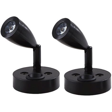 2 Pièces Lampes de Lecture Spot LED 12V Interrupteur réglable Lampe de Chevet Murale lumière intérieure Camping-Car 6000K Blanche pour Camping-Car (1/5)