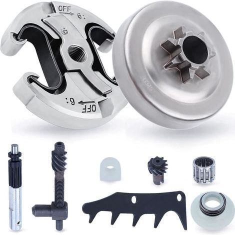 S-GIANT Kit de Pignon pour Husqvarna 445 445II 450 450II Tronçonneuse, 325 Pignon (7 Dents) (1/5)