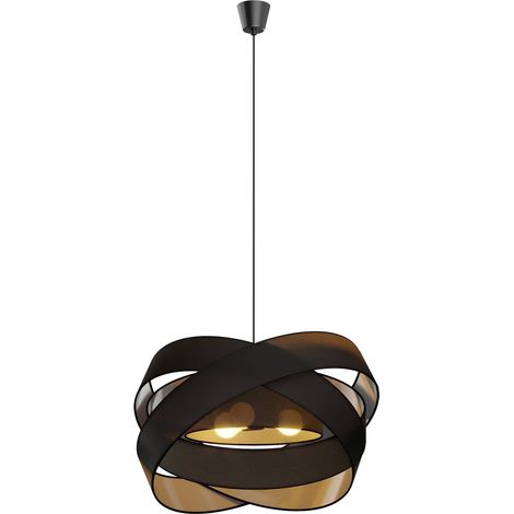 Pendelleuchte "Simaria" aus Textil für Wohnzimmer & Esszimmer von Lindby (1/5)