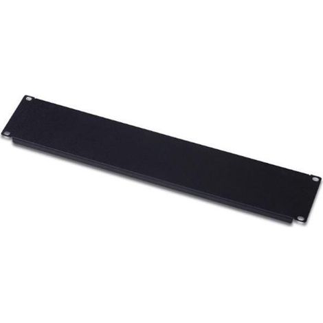 DIGITUS Abdeckplatte 2HE Blindabdeckung, schwarz (DN-19 BPN-02-SW)