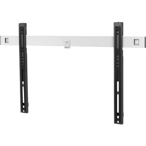 One For All - WM6611, supporto da parete per TV 32-84", fisso, peso massimo 80kg, per tutti i TV (LED, LCD e plasma), nero (1/2)