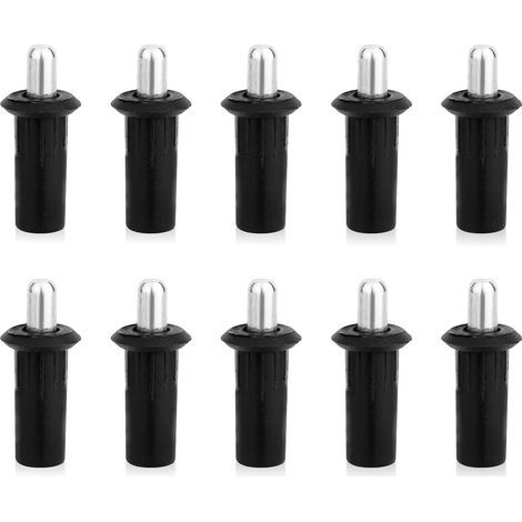 Lot de 10 Goupilles de Réparation pour Portes d'Armoires, Amortisseurs à Ressort Connecteurs Fixation Meubles en Plastique et Métal pour Volets Portes et Fenêtres (1/5)