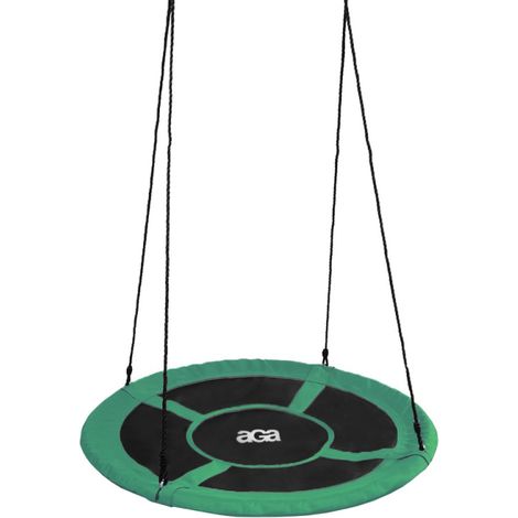 Aga Nestschaukel für Kinder & Erwachsene 120 cm Dunkelgrün