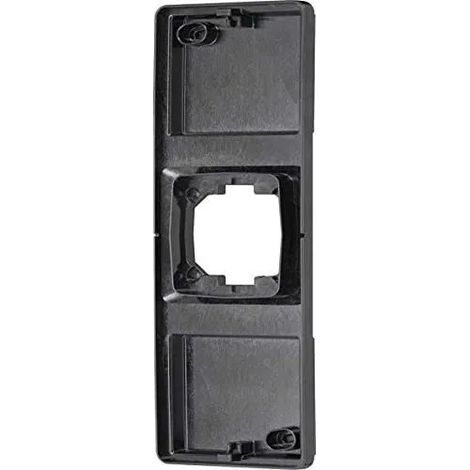 Jung Placa de soporte para tecla grande 1fach, Serie LS, negro ES 2993 HP