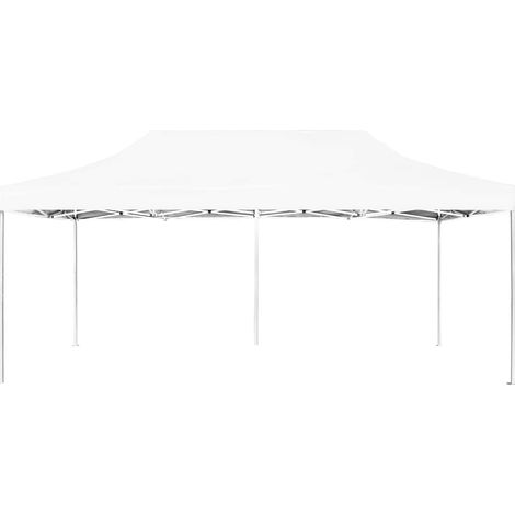 Maison Exclusive - Profi-Partyzelt Faltbar Aluminium 6x3 m Weiß (1/5)