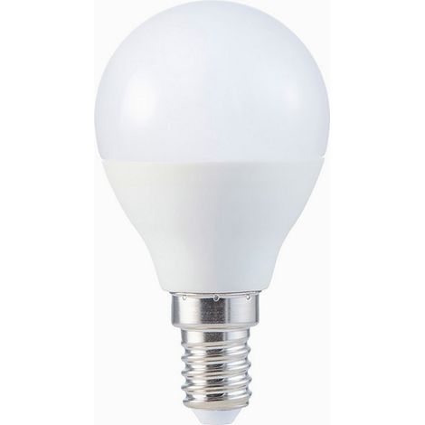 Bombilla de led esférica E27 4W luz fría 6000K 320 lm GSC 2001560