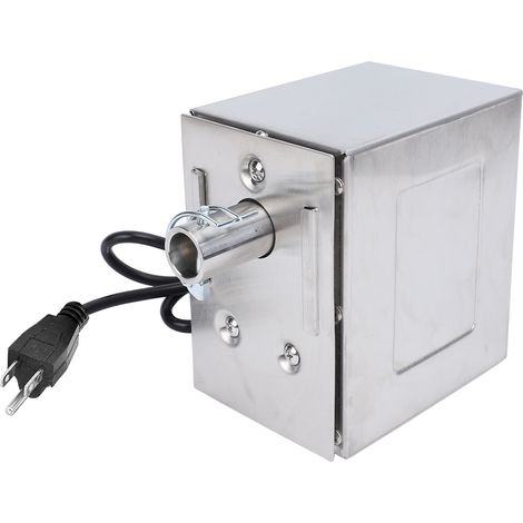 Moteur de rôtissoire électrique de remplacement, 45W, en acier inoxydable, pour rôtissoire de porc, poulet, chèvre, prise US, 110V (1/5)