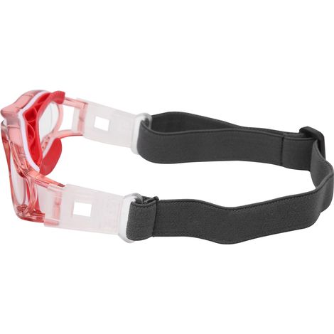 Kinder-Sportschutzbrille, atmungsaktive Schutzbrille für Volleyball und Basketball, Rot (1/5)
