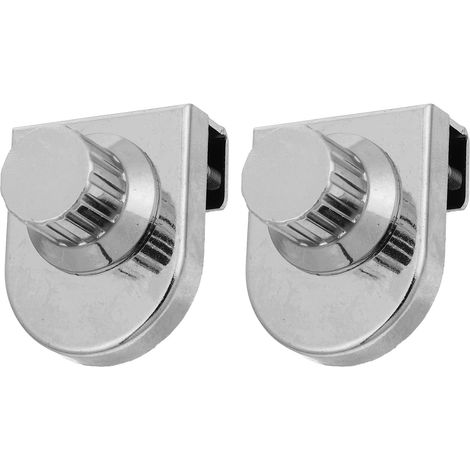 Serrure de porte vitrine sans perçage Kisangel en 2 pièces (1/5)
