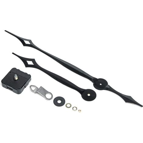 Mouvement D Horloge - Moteur Silencieux À Balayage - Compatible Cadran 3-6 mm - Pour Aiguilles Jusqu À 21 cm - Kit Complet Avec 3 Paires D Aiguilles (1/5)