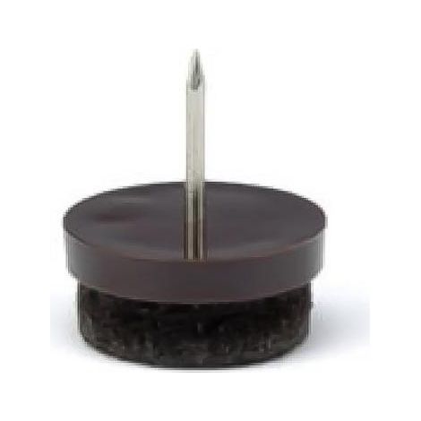 INOFIX patin fieltro deslizante 20mm 3146 , Patín fieltro Deslizante 20 mm 3146 Patín deslizante con base fieltro Protege el revestimiento del suelo Indicado para suelo (1/2)