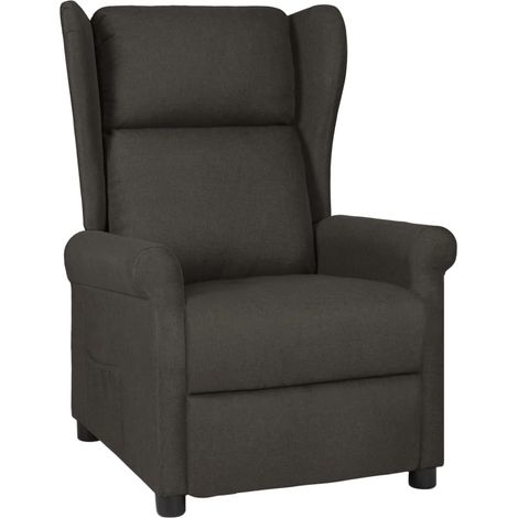 Relaxsessel Taupe Stoff
