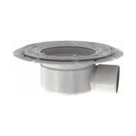 Bodenablauf 218 , DN 100 waagr. Pressdichtungsfl. m.GV,Spacer,FHD,1.4301