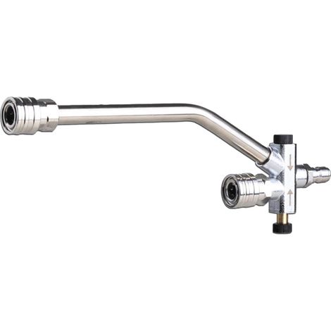 Buse Double Nettoyeur Haute Pression,Embout Double Usage À Raccord Rapide  Accessoire pour Nettoyeur Haute Pression  pour Lavage Detailing Saleté Graisse Maison Extérieur Jardin (1/5)