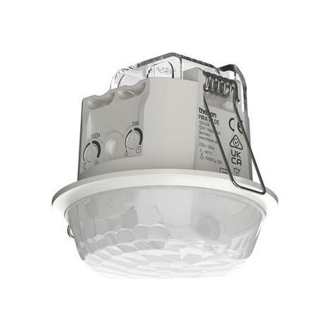 DÉTECTEUR MOUVEMENT ENCASTRÉ 360° 1C COULOIR BLANC PIRA TC DE THEBEN 1030204