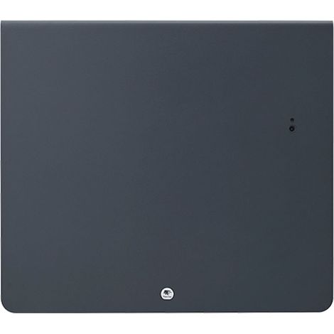 Elektrischer Heizkörper Equateur 5 Horizontal 1000W - Schiefergrau - THERMOR - 428395 (1/5)