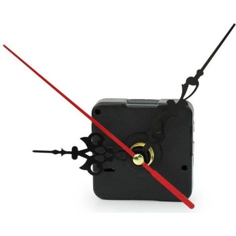 Mouvement Mécanisme D\'horloge Silencieux Quartz 3 Aiguilles Noir Murale Pendule (1/3)