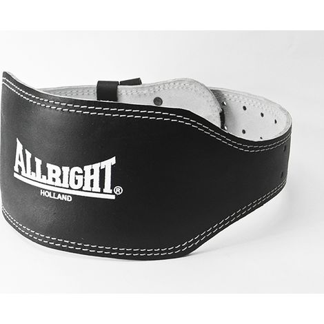Cinturón ancho de culturismo talla M negro allright 2908