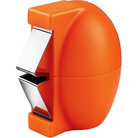Ouvre-coquilles d'œufs 2026, casse-œufs multifonctionnel en acier inoxydable, séparateur d'œufs, éplucheur d'œufs crus et durs, ustensile de cuisine (orange, 1 pièce) (1/5)