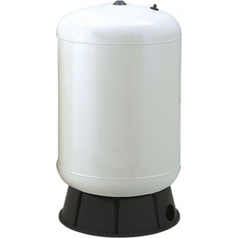Réservoir à diaphragme vertical 100L – Pression max 10 bar – Raccords 1" F – Conforme CE 10 bar – Pour chantiers humides – Global Water Solutions (1/3)