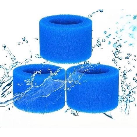 Lot de 3 filtres éponge type VI – Lavables – Jacuzzis – Compatibles – Filtration (1/5)