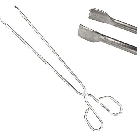 Pinces pour viande - Inox - 35 cm (1/3)