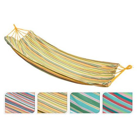 Filiyano – Sac de transport inclus – Hamac en coton et polyester 100 x 200 cm - Modèle générique - Blanc - Pour adultes - Sac de transport inclus (1/3)