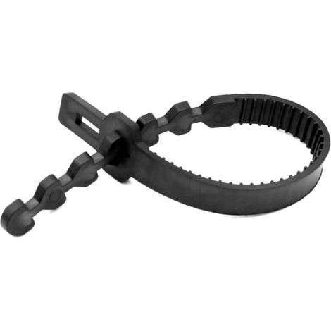 5 pièces Attaches Noires pour Arbres, Attaches Robustes pour arbustes, (1/5)