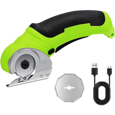 Ciseaux à tissu sans fil, cutter rotatif, robustes, rechargeables. (1/5)