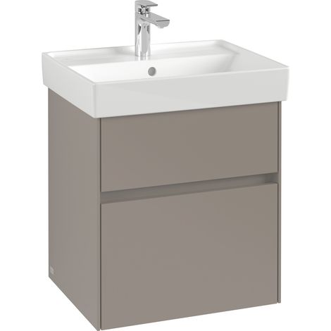 Villeroy & Boch Collaro Waschbeckenunterschrank, 2 Auszüge, (1/2)