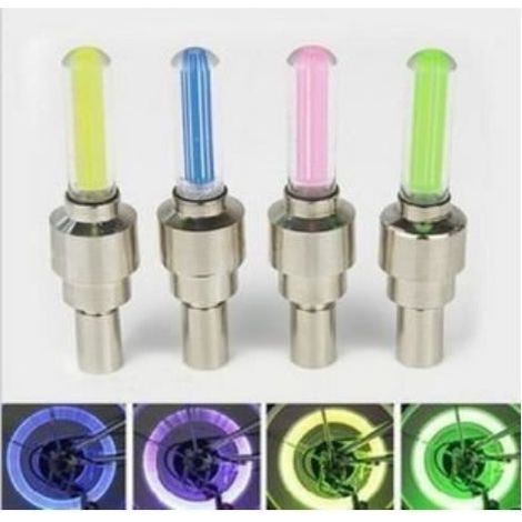 2 LED vertes pour moto, vélo et voiture