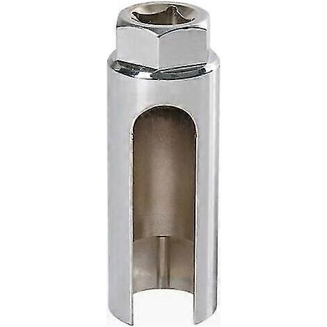 Clé à douille 22mm pour sonde Lambda, outil universel de dépose et pose de capteur d'oxygène automobile, douille spécialisée pour capteurs O2. (1/5)