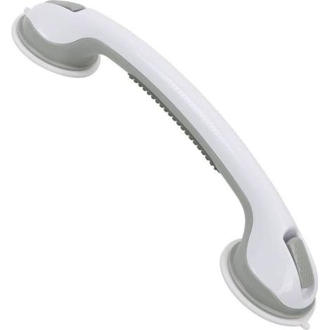Barre d'appui douche ventouse pour personnes âgées, poignée robuste salle de bain, main courante amovible (1/5)