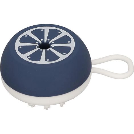 Brosse de bain pour animaux de compagnie, poils doux, massage exfoliant, en silicone, brosse de douche pour chiens et chats avec shampoing. (1/2)