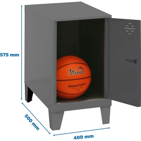 Simonrack Mini Aufbewahrungsschrank Anthrazit aus Metall