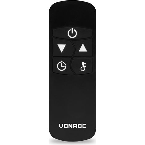 Télécommande pour chauffages de terrasse VONROC PH507AC/ PH508AC/ PH509AC/ PH516AC (1/2)