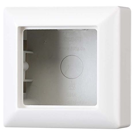 Jung boîtier saillie 1 poste AS 500, blanc