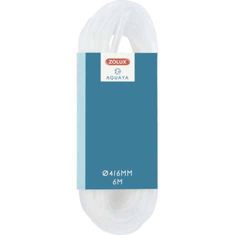 Tuyau à air silicone ø 4/6 mm,  6 mètres, pour aquarium - zolux (1/5)
