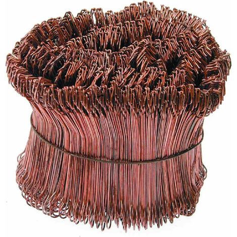 Universal Bindedraht 120mm 1000 Stück Betonbindedraht Draht Bindedrähte Florist