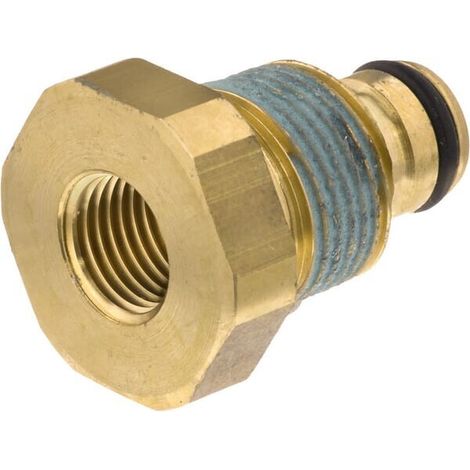 Adaptador K-Lock rosca macho TR-20 x rosca hembra 1/4" lat贸n UNIVERSAL HD565685 (1/3)
